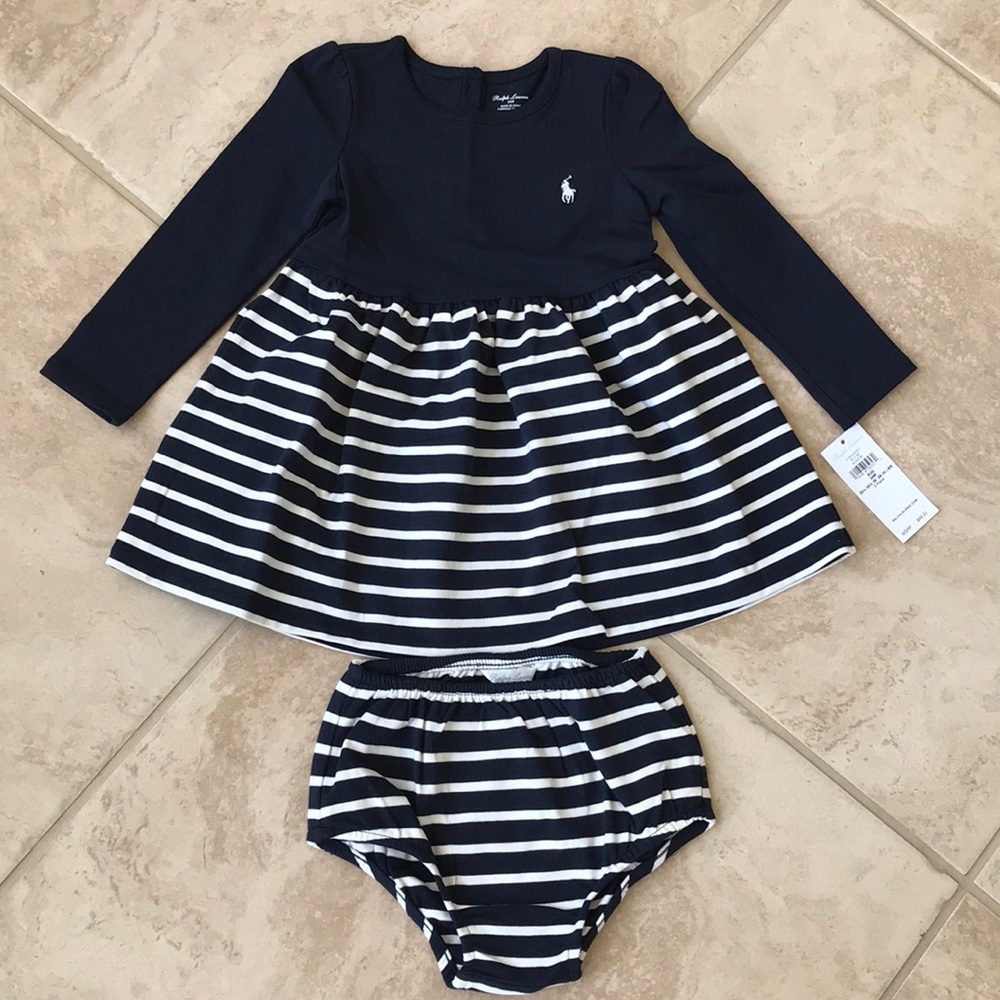 Ralph Lauren Dress and Bloomer Set